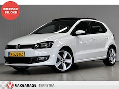 Volkswagen Polo - 1.2 TSI Highline/ PANORAMA-Dak/ Zwarte-Hemel/ 17'' LMV/ Clima/ Cruise/ Stoelverw./ Elek. p