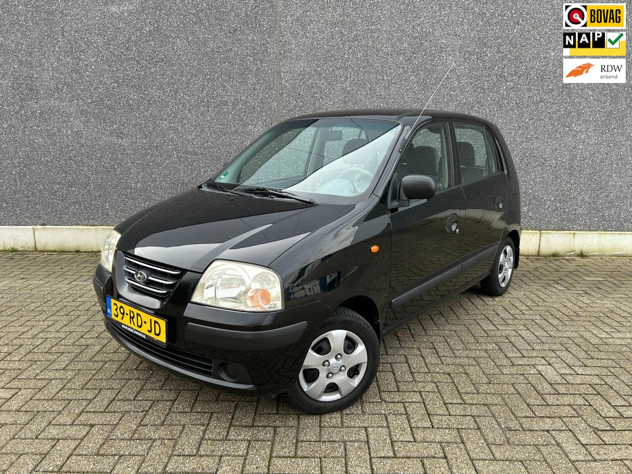 Hyundai Atos - 1.1i Active Cool | AUX/USB | ELEK RAMEN | APK T/M 26-9-2026 | AFLEVERBEURT | COMPLEET ONDE - AutoWereld.nl