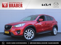 Mazda CX-5 - 2.0 4WD | Leer | Elektr. stoelverstelling | Airco | Cruise | Camera | 19" LM | Trekhaak |