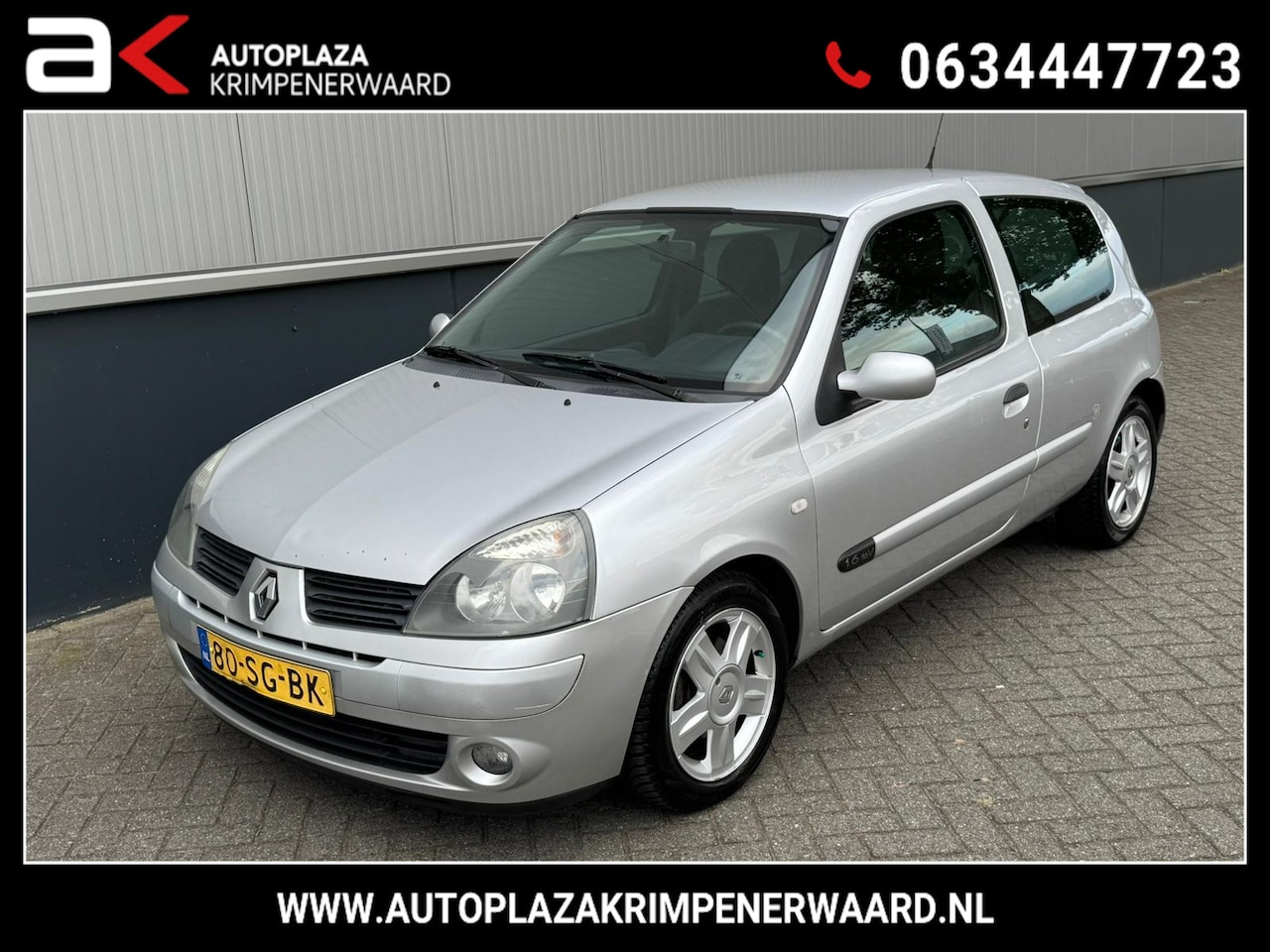 Renault Clio - 1.6-16V Community LPG-Benzine airco - AutoWereld.nl