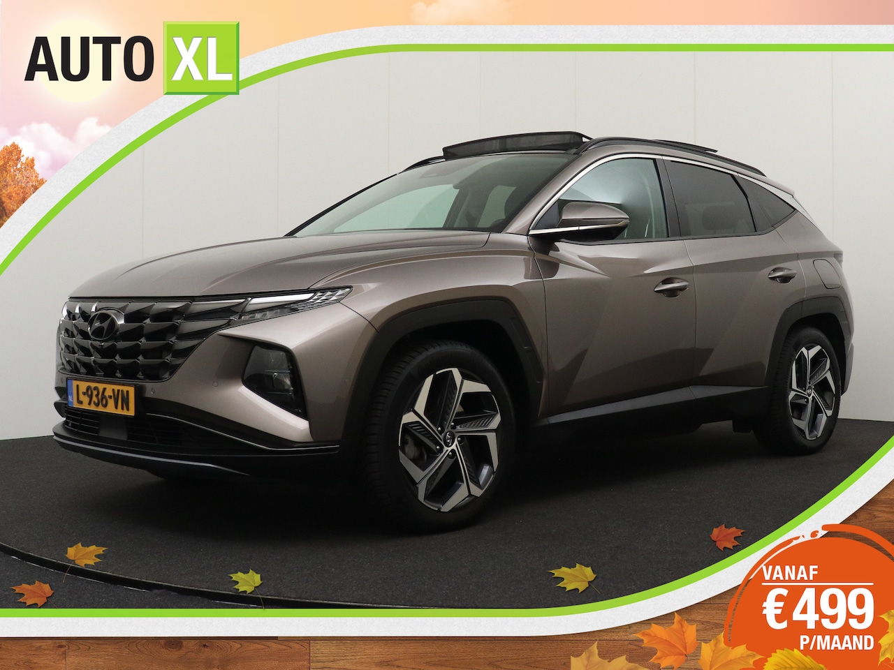 Hyundai Tucson - 1.6 181 PK PHEV Premium Sky 4WD Pano-dak Memory Trekhaak - AutoWereld.nl