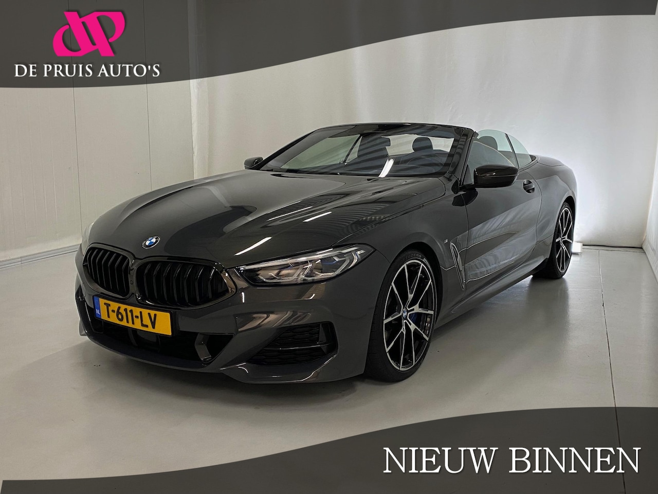 BMW 8-serie - 840i High Executive Carbon Laserlight 360°Camera Nekverwarming Kristallen Pook Headup Bowe - AutoWereld.nl