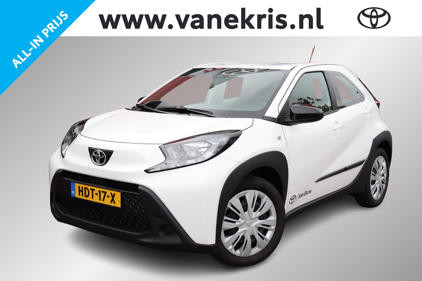 Toyota Aygo X - 1.0 VVT-i MT play 1.0 VVT-i MT Play, Armsteun , Stootlijsten - AutoWereld.nl