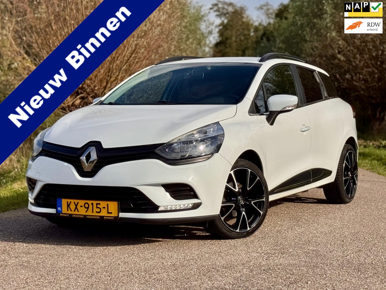 Renault Clio Estate - 0.9 TCe Life Airco Cruise Control Trekhaak NAP Dealer Onderhouden lmv - AutoWereld.nl