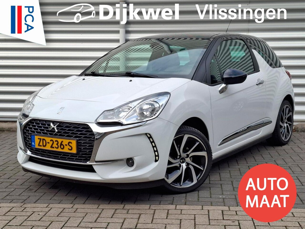 DS 3 - 110 Connected Chic EAT6 Automaat Clima/Navi/Cam - AutoWereld.nl