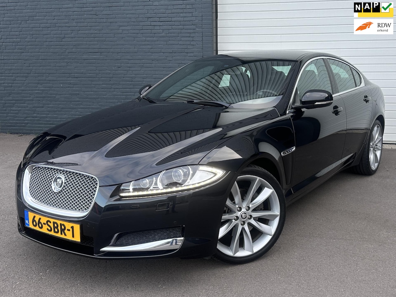 Jaguar XF - 2.2D 2DEEIG/VOLONDERHOUD/LEDER/AUTO/NAVI/ORGNL - AutoWereld.nl