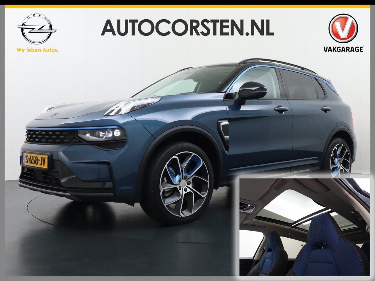 Lynk & Co 01 - 1.5 PHEV AUT-7 261pk Pano-Schuif-K-dak 20" 360°Camera Zwarte hemel bekleding Apple Carplay - AutoWereld.nl