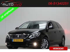 Peugeot 308 SW - 1.2 PureTech Blue Lease Premium AUTOMAAT PANO NAVI LED CAMERA PDC TREKHAAK etc