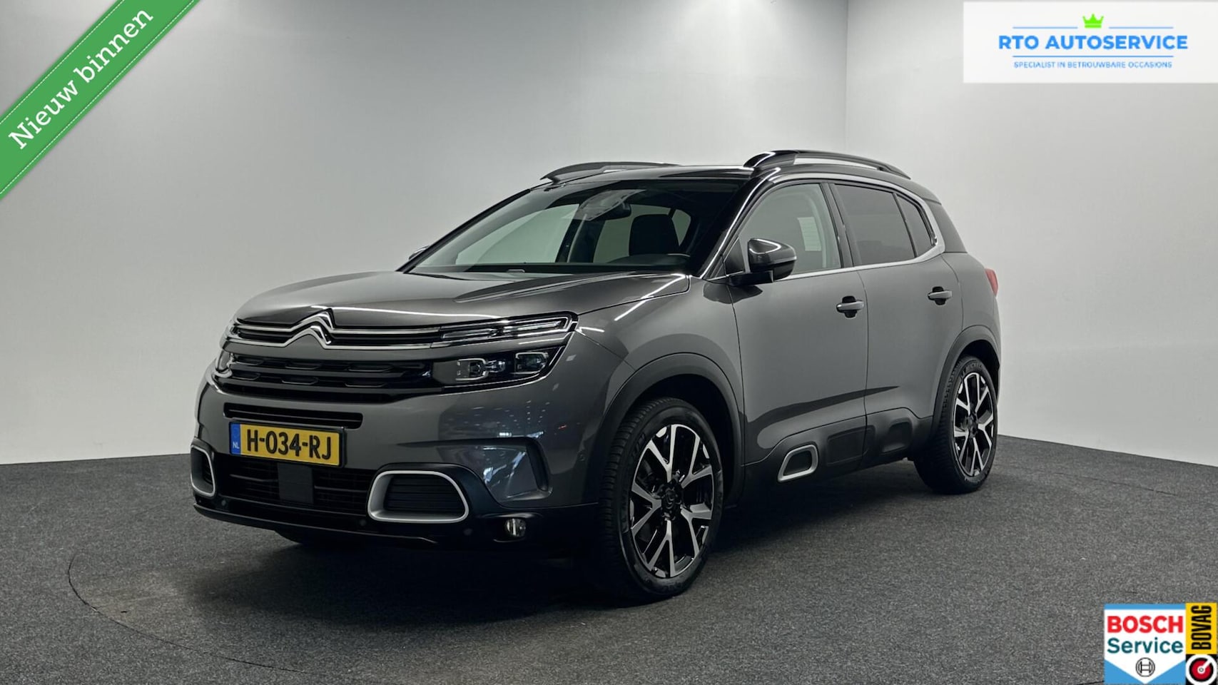 Citroën C5 Aircross - 1.2 PureTech Business Plus PANO TREKHAAK NAVI LM CRUISE CARPLAY LED. - AutoWereld.nl