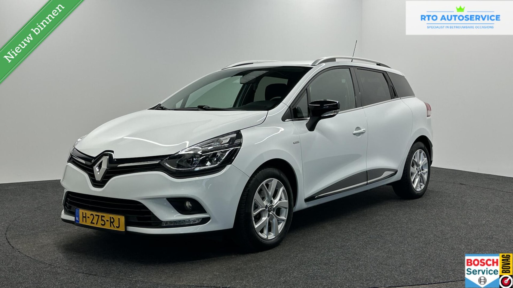 Renault Clio Estate - 0.9 TCe Limited NAVI LM CRUISE 24000 KM. - AutoWereld.nl