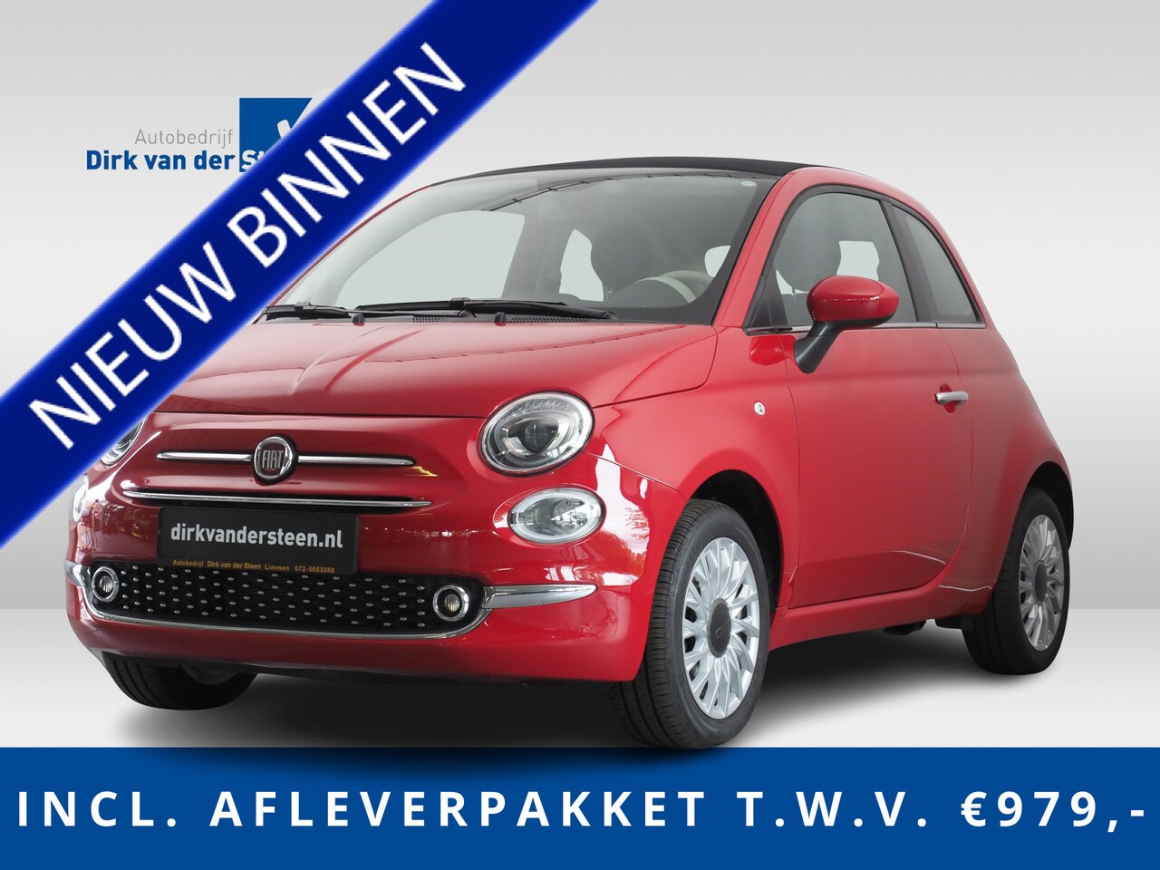 Fiat 500 C - 1.0 Hybrid Dolcevita | Apple CarPlay/ Android Auto | Parkeersensoren Achter | Climate Cont - AutoWereld.nl