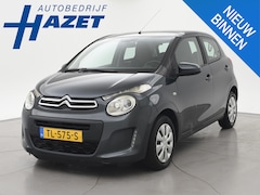 Citroën C1 - 1.0 VTi FEEL 5-DEURS + AIRCO | LEDER STUURWIEL | CRUISE CONTROL