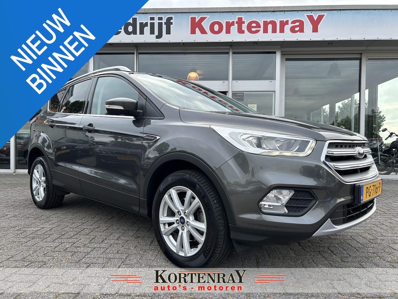 Ford Kuga - 1.5 EcoBoost Trend Ultimate |Trekhaak|airco|navi|goed onderhouden auto| - AutoWereld.nl