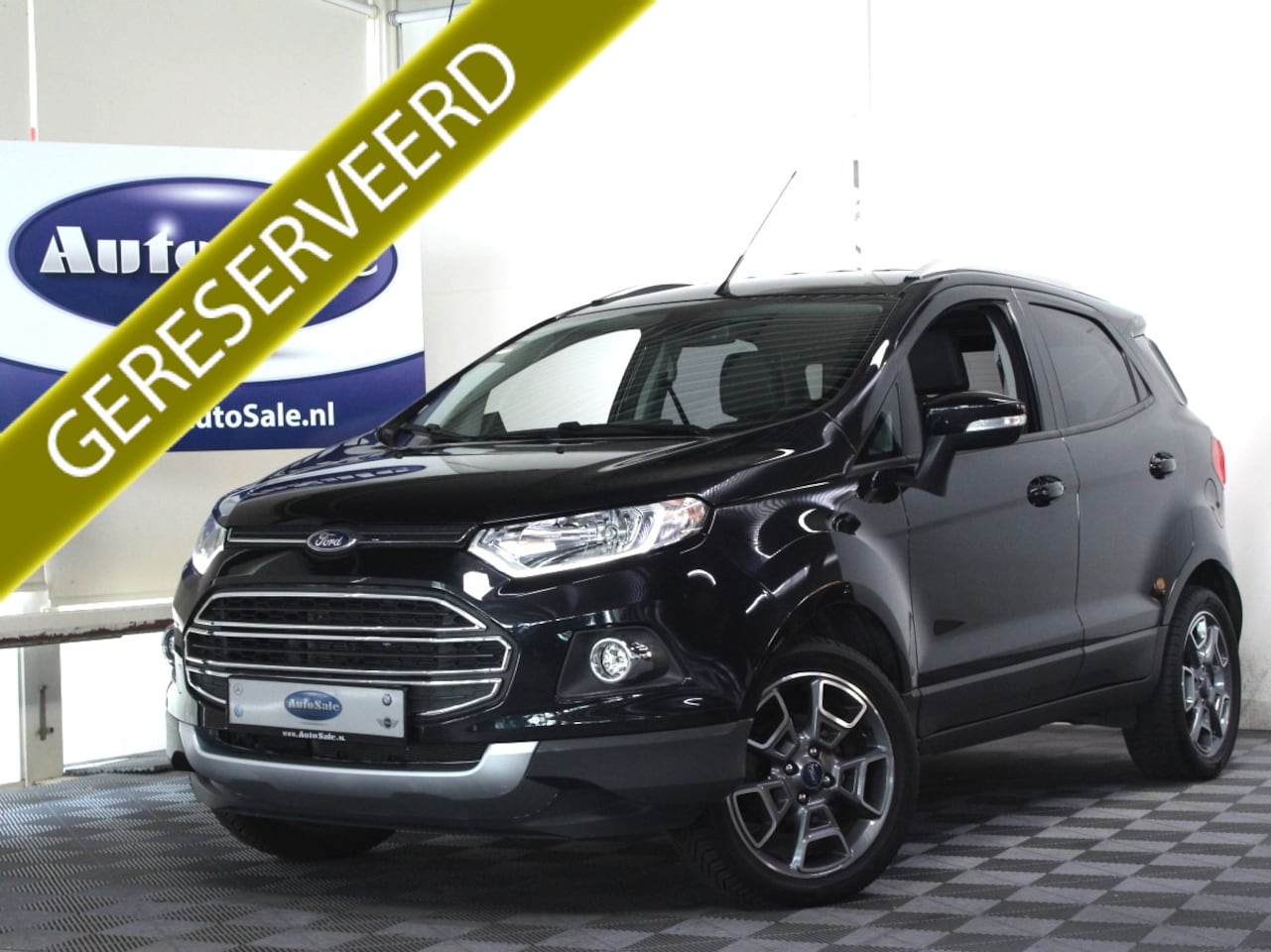 Ford EcoSport - 1.5 Ti-VCT Titanium AUT LEDER CAMERA BLUET STOELVW '17 - AutoWereld.nl