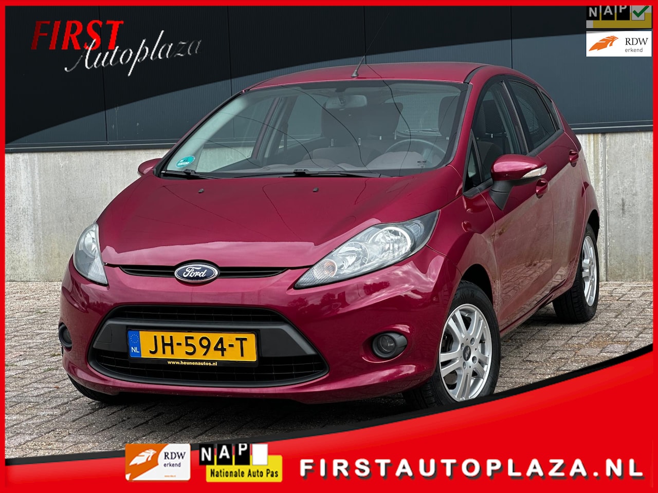 Ford Fiesta - 1.25 Trend 5-DEURS STOELVERW/AIRCO/AUX | NETTE AUTO - AutoWereld.nl