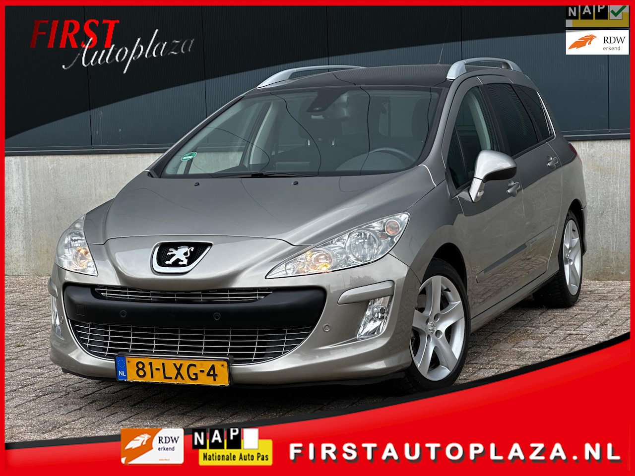 Peugeot 308 SW - 1.6 THP Signature AUTOMAAT PANO/CRUISE/AIRCO/ISOFIX | KEURIGE AUTI - AutoWereld.nl