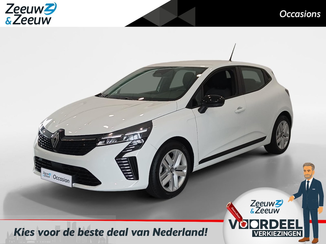 Renault Clio - 1.0 TCe 90 GPF evolution *Parkeersensoren*Navi via Carplay*Airco*Cruise Control* - AutoWereld.nl