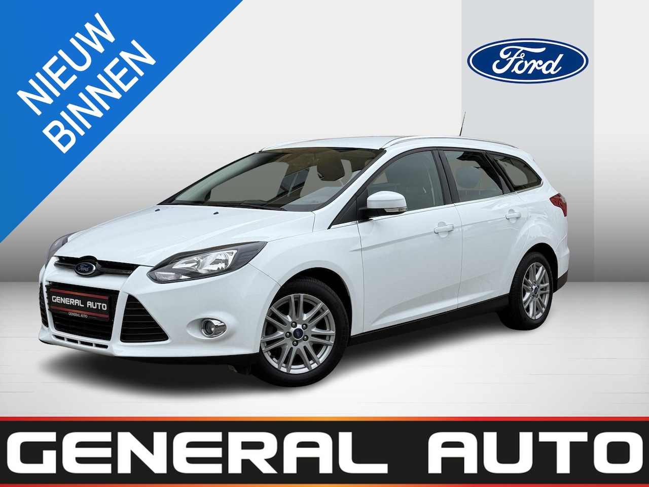 Ford Focus Wagon - 1.0 EcoBoost Titanium 1.0 EcoBoost Titanium, Nieuwe Distributie Riem - AutoWereld.nl