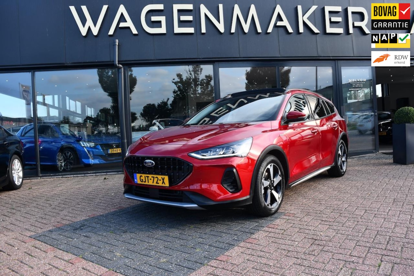 Ford Focus Wagon - 1.0 EcoBoost Hybrid Active Style 1.0 EcoBoost Hybrid Active Style AUT|PANO! - AutoWereld.nl