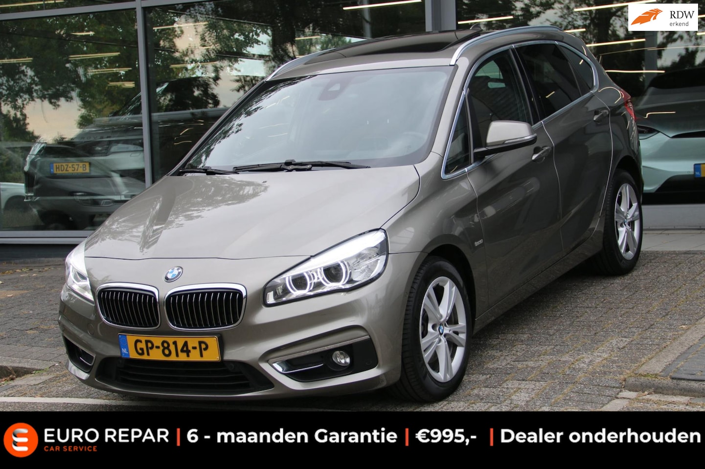 BMW 2-serie Active Tourer - 218i Luxury PANO-DAK AUTOMAAT NL-AUTO NAP! - AutoWereld.nl