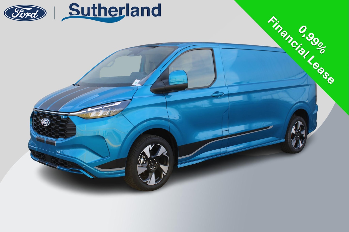 Ford Transit Custom - 320 2.5 PHEV L2H1 Sport 233pk | 0,99% Renteactie! | Inklapbare trekhaak | 19 inch lichtmet - AutoWereld.nl