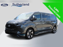 Ford Transit Custom - 320 2.5 PHEV L2H1 Sport DC 233pk | 0, 99% Renteactie | Dubbele Cabine | Dubbele zijschuifd
