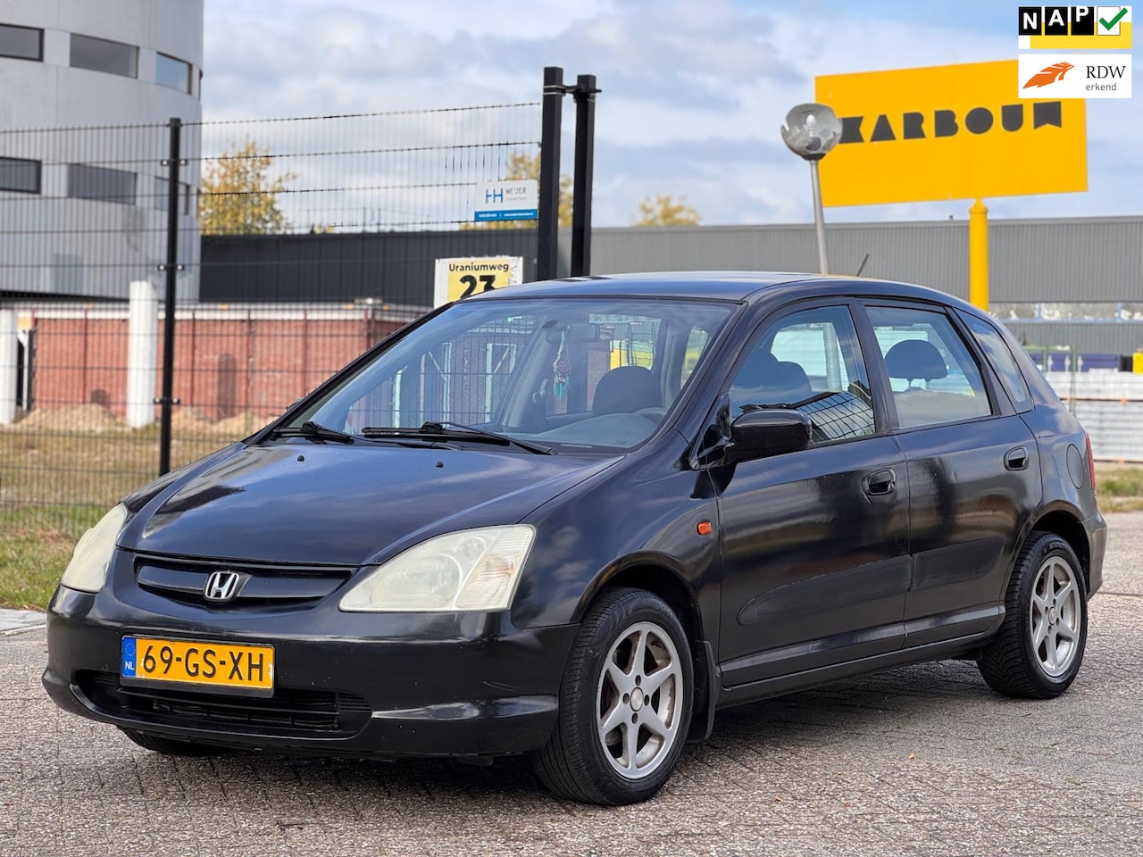 Honda Civic - 1.4i LS/INRUILKOOPIE/ RIJD SCHAKELT LEKKER/LAK IETS MINDER - AutoWereld.nl