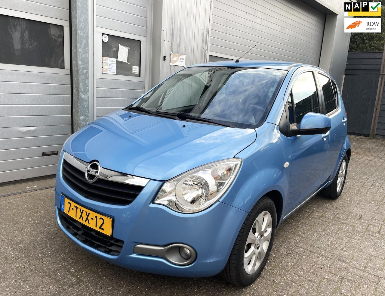 Opel Agila - 1.2 Enjoy 2008-Airco-L.m.Velgen- Elek.Pakket-APK - AutoWereld.nl