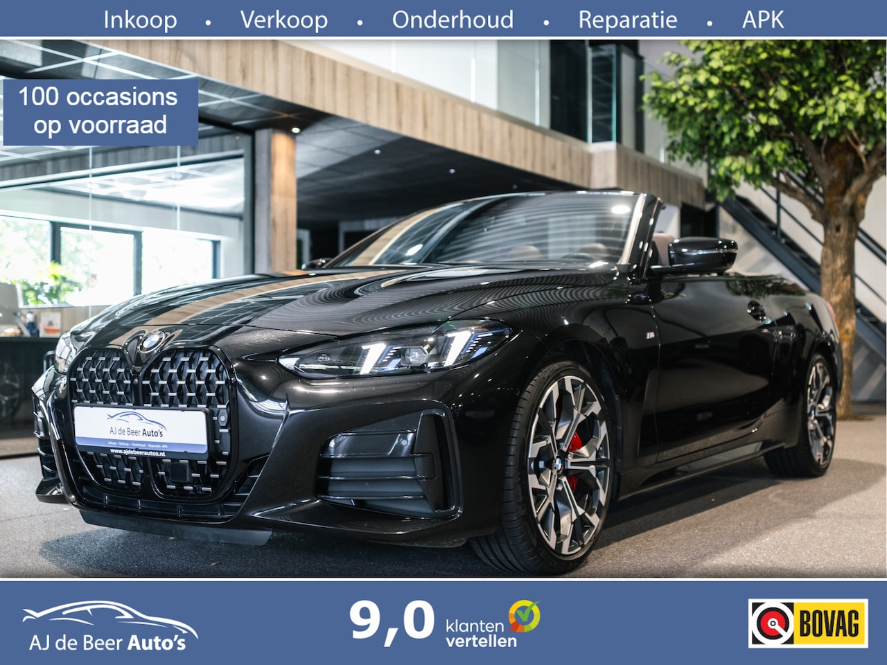 BMW 4-serie Cabrio - 430i xDrive High Executive M-Sport | Facelift 2.0 | HUD | Nekverwarming | H/K | 360 camera - AutoWereld.nl