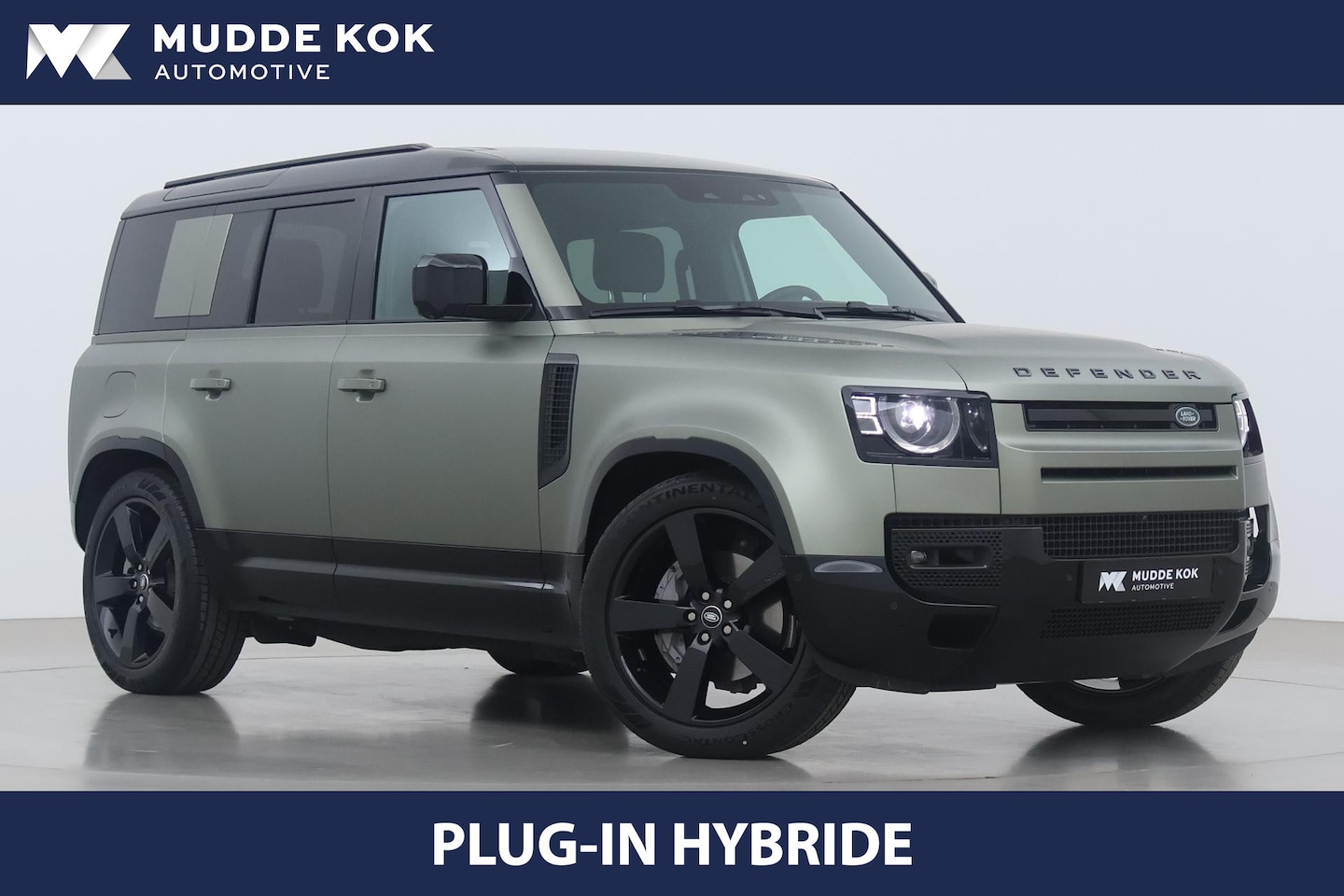 Land Rover Defender 110 - P300e X-Dynamic HSE | 6 Persoons | Satin | Black Pack | Towing Pack | Cold Climate Pack | - AutoWereld.nl
