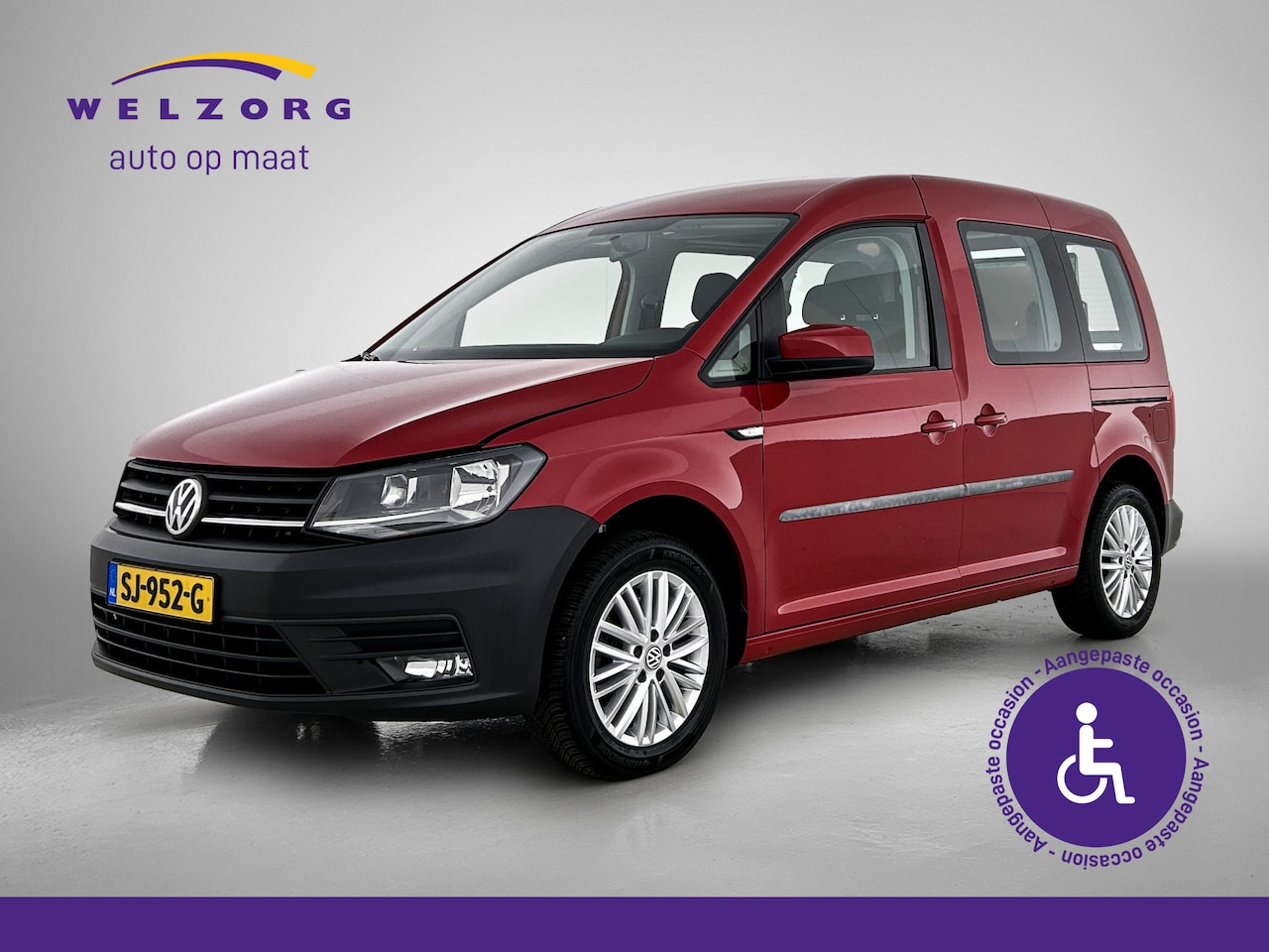 Volkswagen Caddy - 1.4 TSI Trendline Bodemverlaging Rolstoelauto - AutoWereld.nl