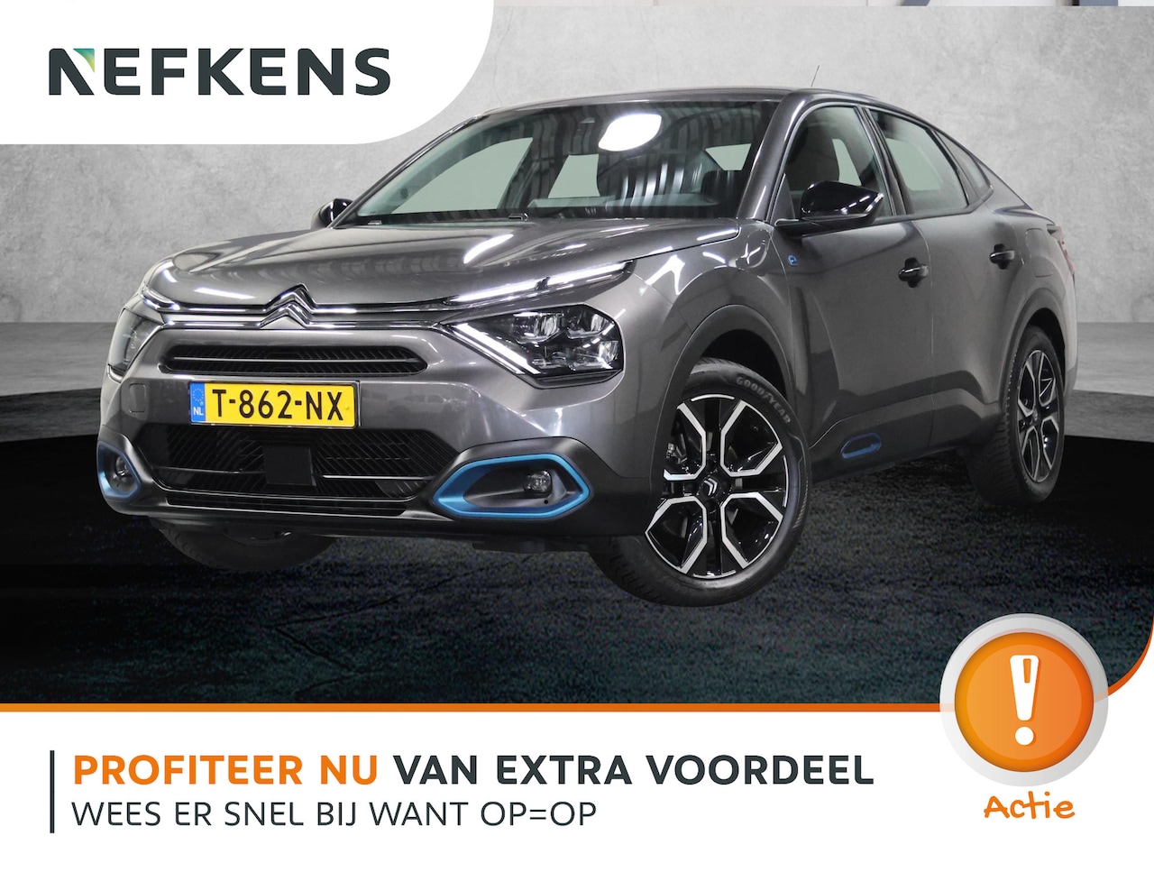 Citroën Ë-C4 X - Feel 50kWh | 1ste eigenaar | AppleCarPlay/AndroidAuto | Parkeersensoren | Cruise Control | - AutoWereld.nl