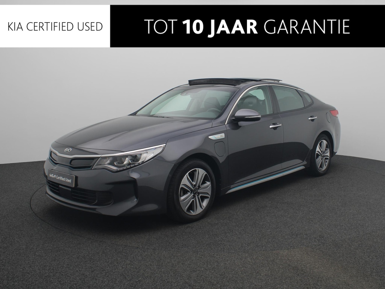 Kia Optima - 2.0 GDI PHEV Business DynamicLine Leder | Elekt. stoel | Navi | Camera | Stoelverwarming | - AutoWereld.nl