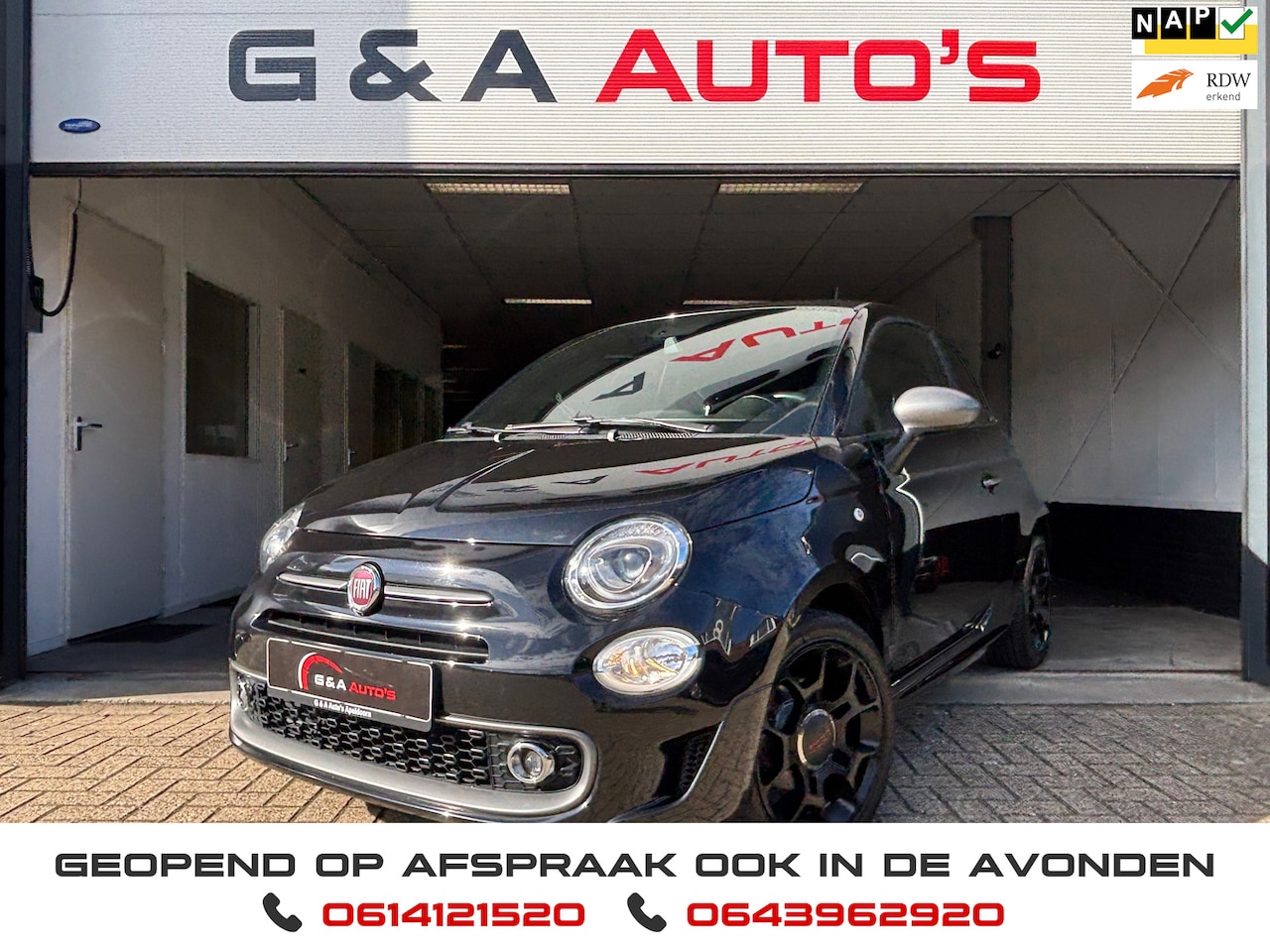 Fiat 500 - SPORT 1.2 / AC / CARPLAY / PDC / NAVI / XENON / LEDER - AutoWereld.nl