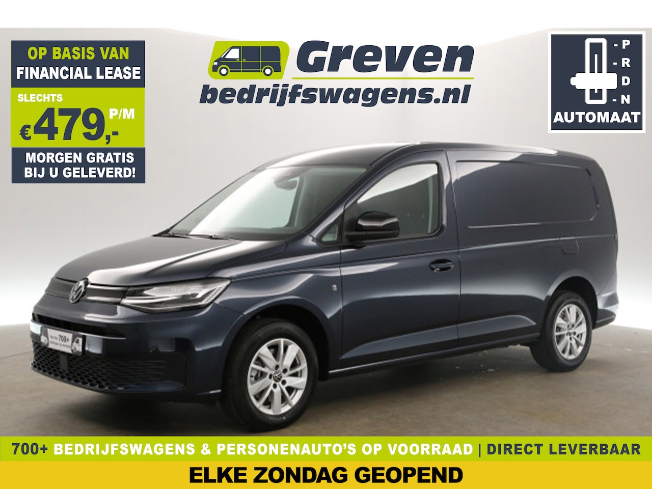 Volkswagen Caddy Cargo Maxi - 2.0 TDI Style L2H1 | NIEUW | BPM Vrij | Virtual | Camera | Airco | Cruise | Carplay | PDC - AutoWereld.nl