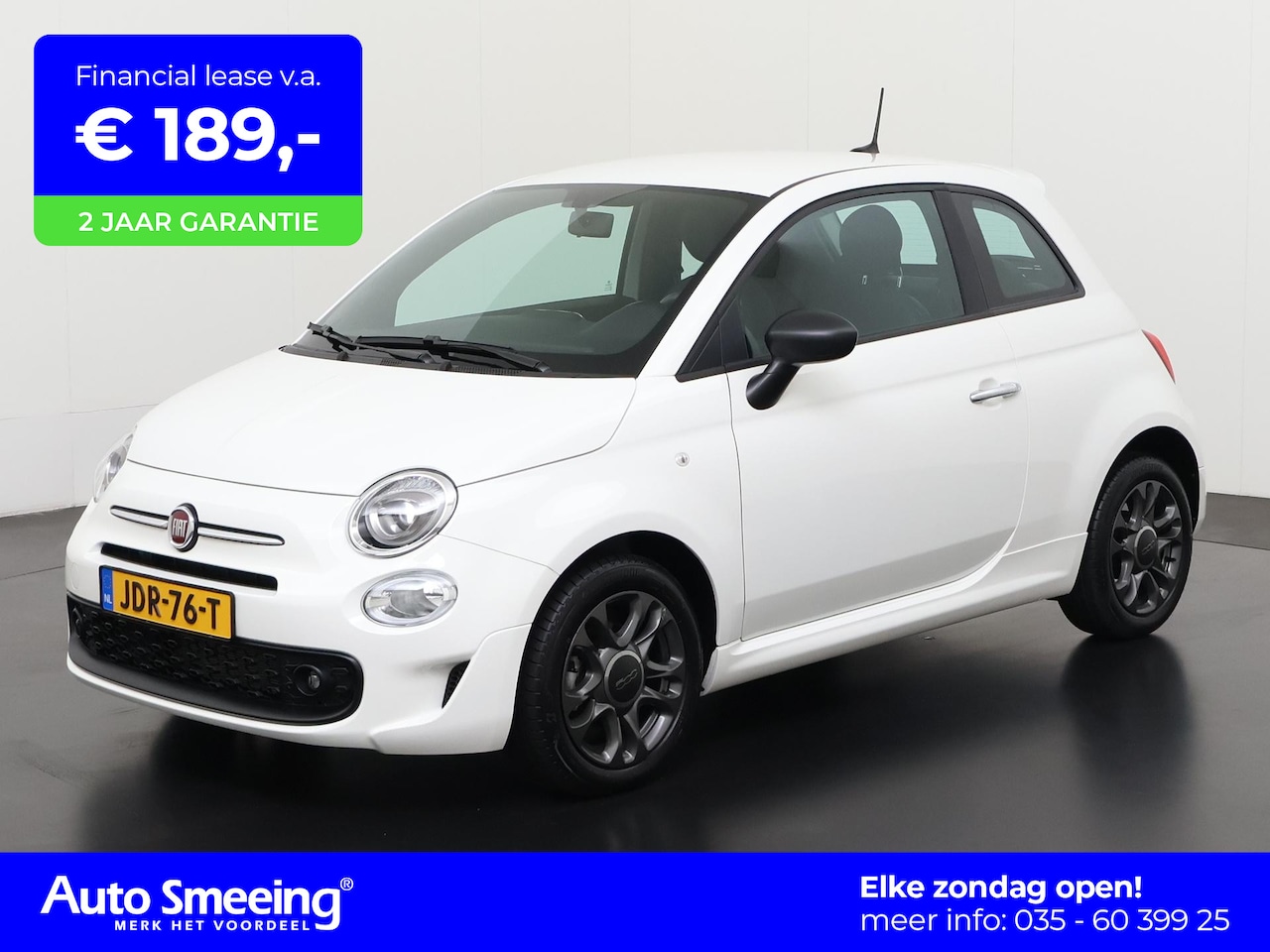 Fiat 500 - 1.0 Hybrid Connect | Apple Carplay | Airco | Zondag Open! - AutoWereld.nl