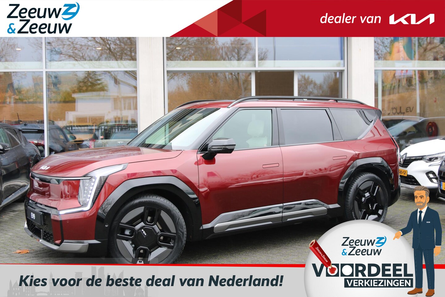 Kia EV9 - GT-Line AWD 6p. 99.8 kWh NIEUW TE BESTELLEN | €4000 Inruilpremie | Private Plan/Financial - AutoWereld.nl