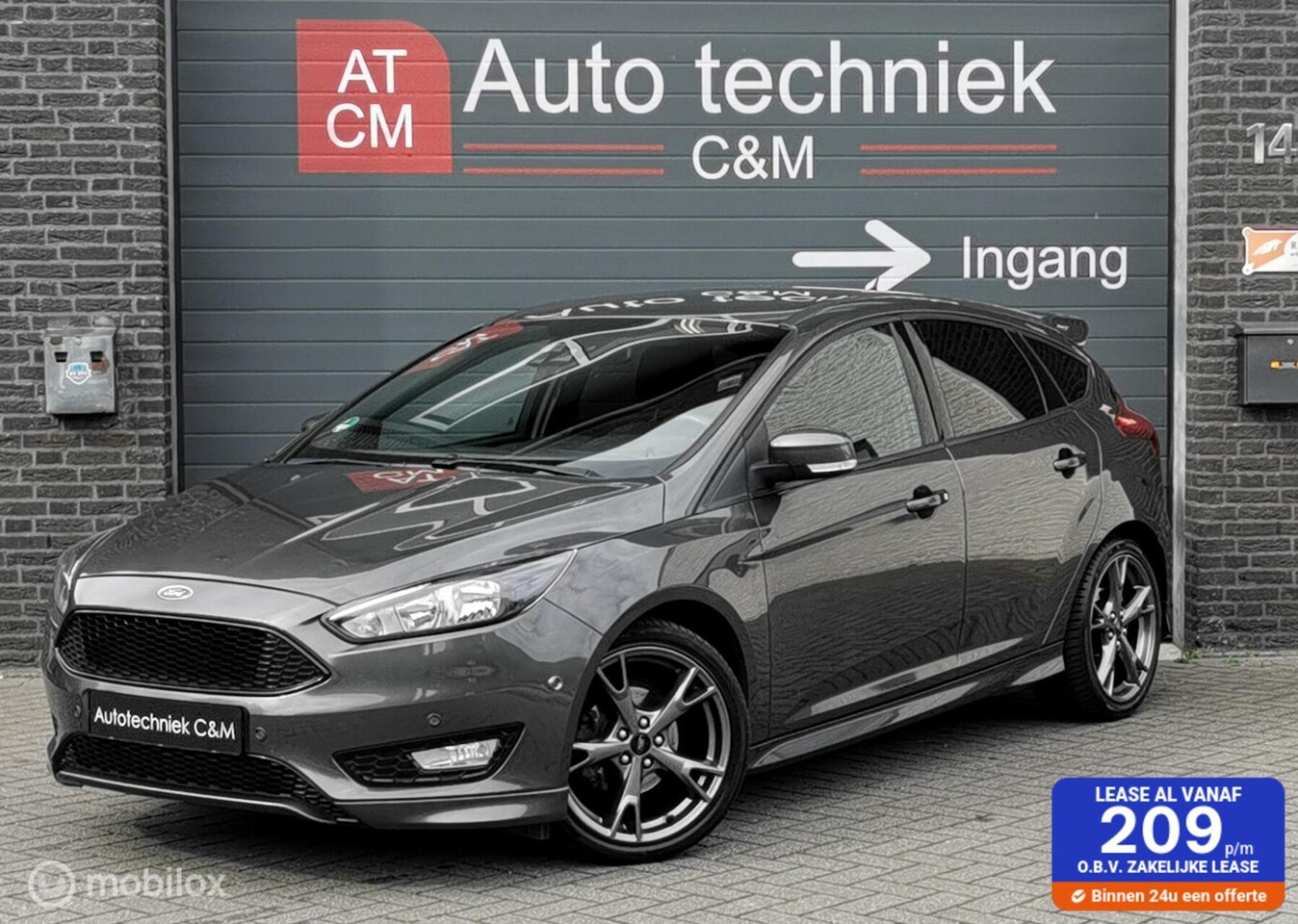 Ford Focus - 1.0 ST-Line 125PK/AUTOMAAT/CAMERA/CARPLAY/CRUISE/ - AutoWereld.nl