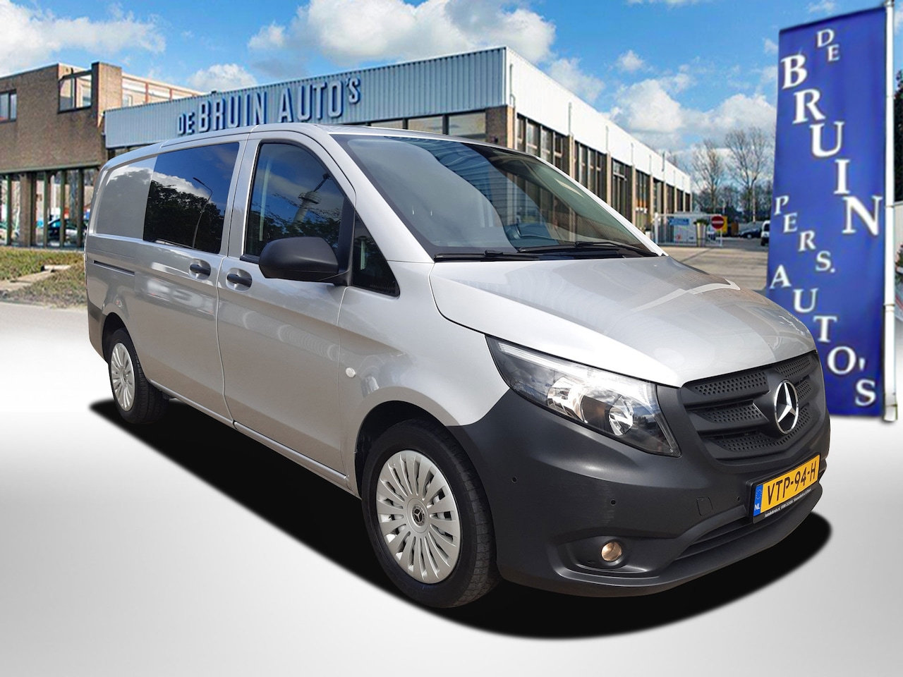 Mercedes-Benz Vito - 114 CDI L2 Autm. Navi Airco PDC Werkplaatsinrichting - AutoWereld.nl