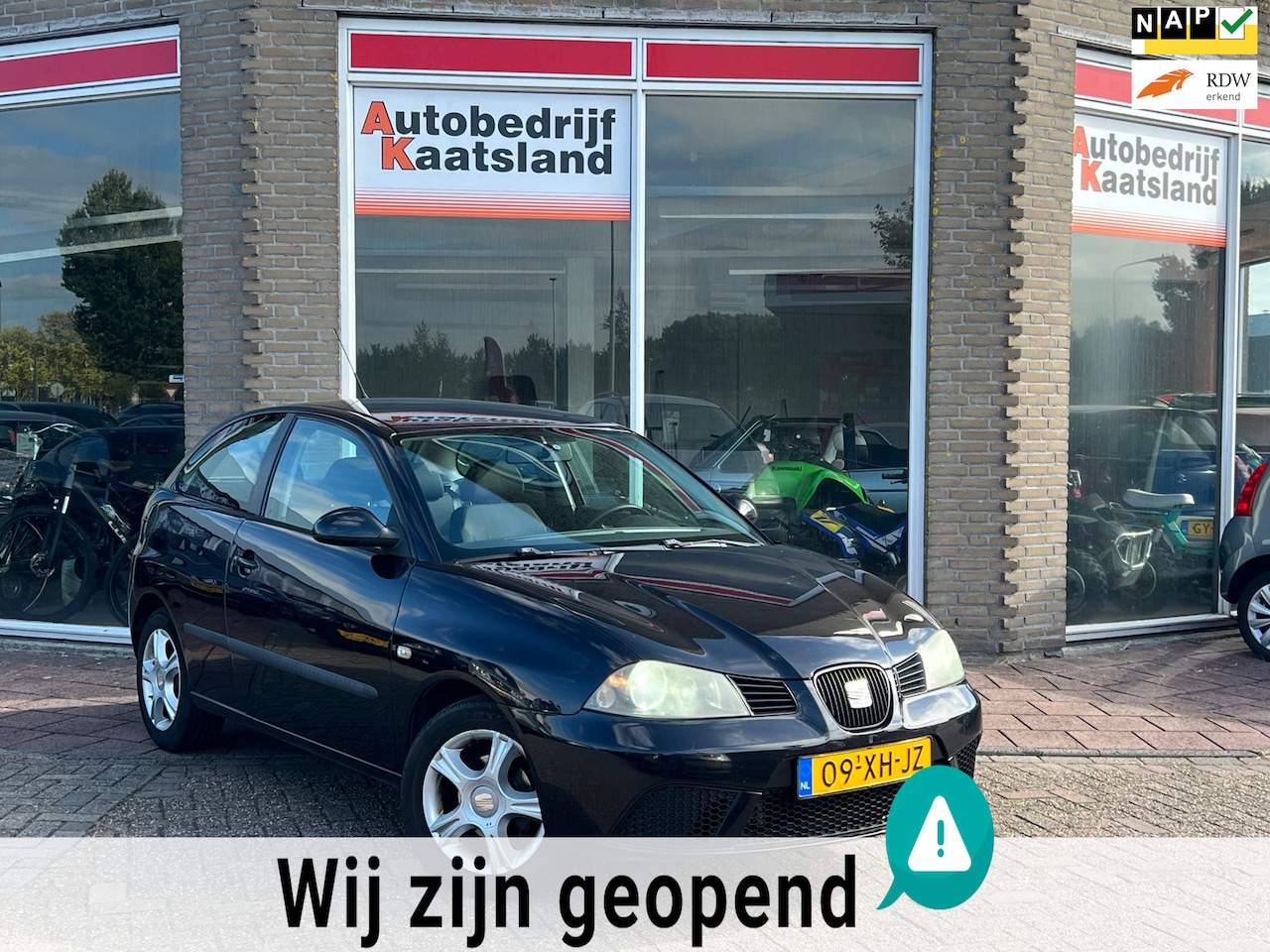 SEAT Ibiza - 1.4-16V Trendstyle - Airco - Cruise - Nieuwe Apk - - AutoWereld.nl