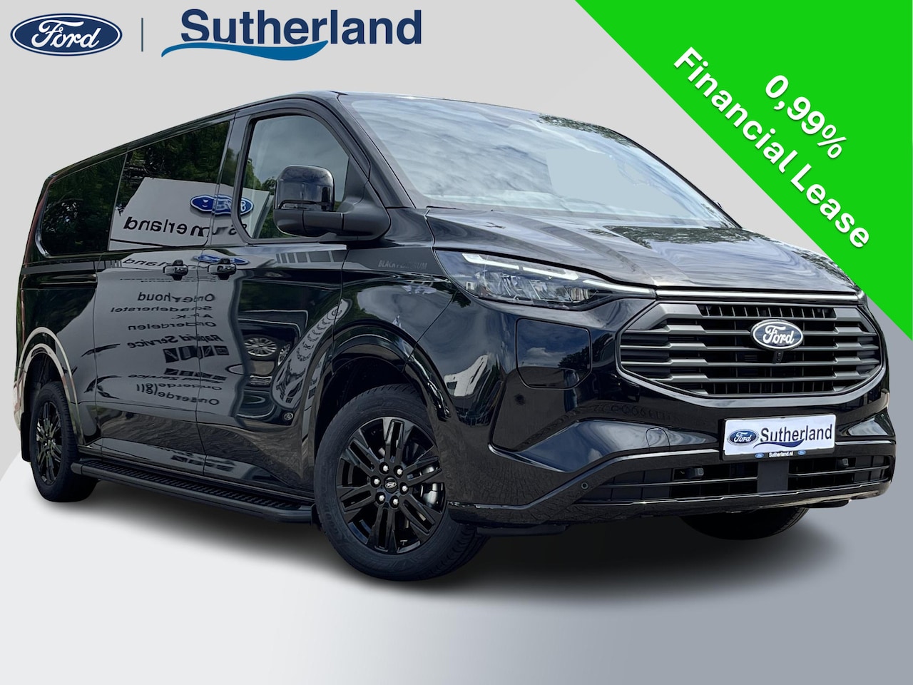 Ford Transit Custom - 320 2.5 PHEV L2H1 Black Platinum DC | SCI | 233pk | Netto bijtelling 2025 vanaf 461,- per - AutoWereld.nl