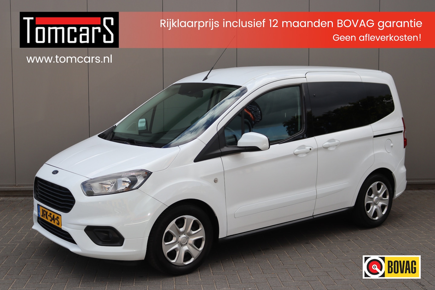 Ford Tourneo Courier - 100PK EcoB. Cruise-control/Bluetooth/Stoelverwarming/Parkeerhulp - AutoWereld.nl