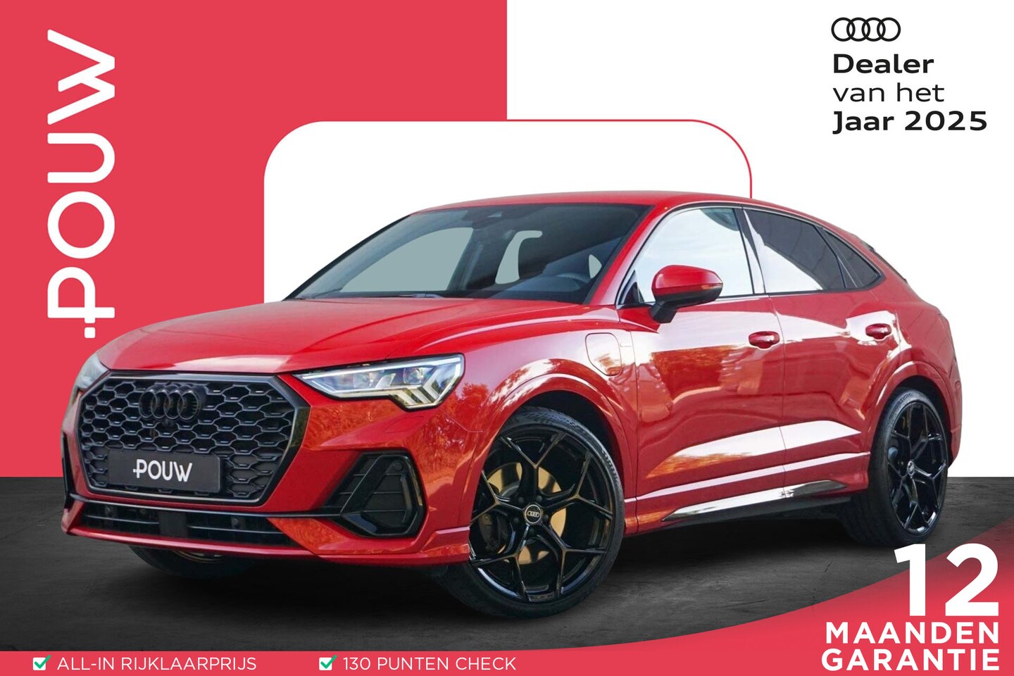 Audi Q3 Sportback - 45 TFSIe 245pk PHEV S Edition | 20 inch LMV | Trekhaak | Stoelverwarming | Keyless | Matri - AutoWereld.nl