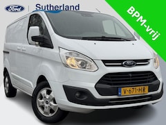 Ford Transit Custom - 270 2.0 TDCI L1H1 Limited 130pk | Achteruitrijcamera | Cruise control | Trekhaak | 3 zits