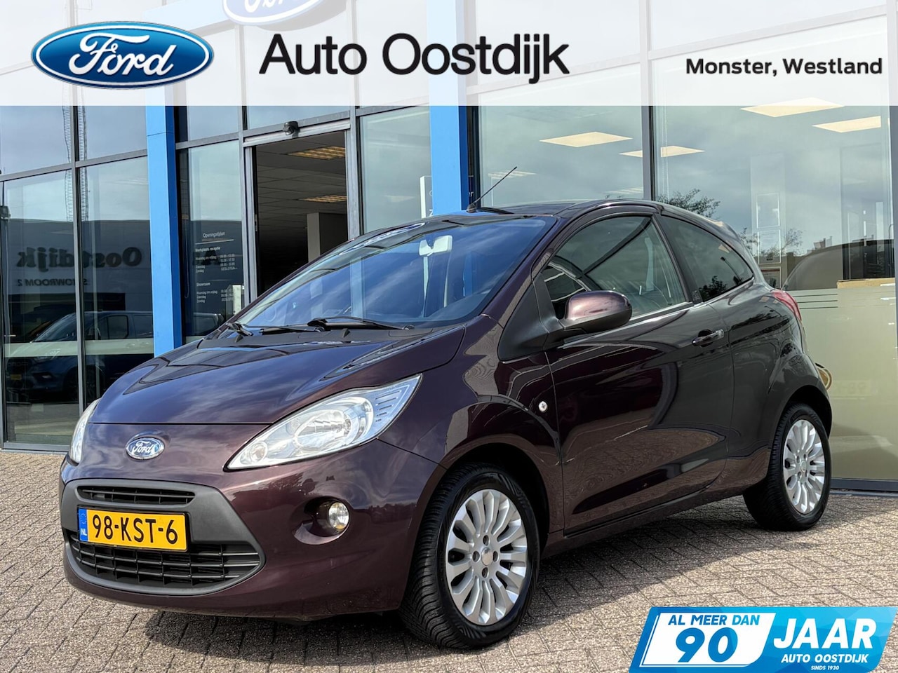 Ford Ka - 1.2 Titanium 69PK Airco Centrale Deurvergrendeling Elek. Ramen CD/MP3 Speler All-Season Ba - AutoWereld.nl