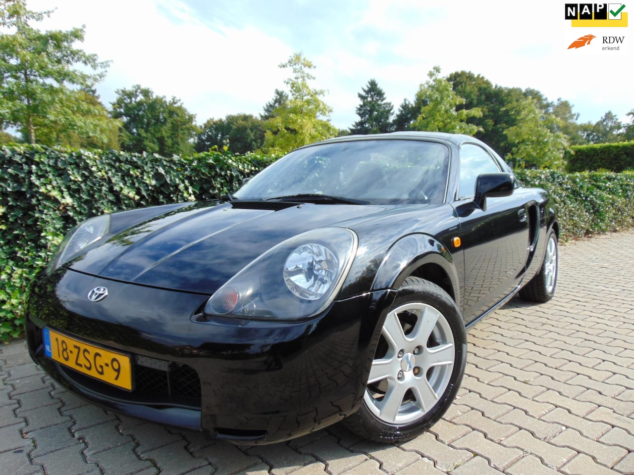 Toyota MR 2 - 1.8-16v VVT-i 1.8-16v VVT-i , Hardtop , Airco / Elec.Pakket / Multimedia / 15" Lm Velgen. - AutoWereld.nl
