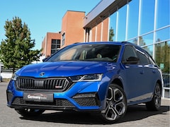 Skoda Octavia Combi - 1.4TSI RS iV PHEV RS-Zetels Pano Head-Up Keyless Camera Carbon Uitlaat-Sound
