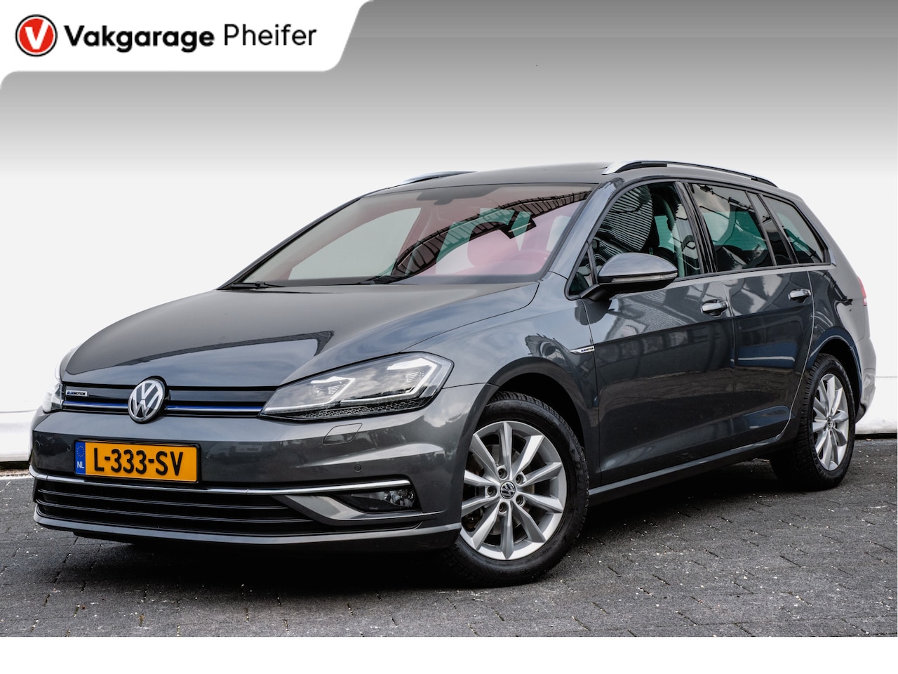 Volkswagen Golf Variant - 1.4 TGI CNG Comfortline Elek. panoramadak/ Ergo stoel/ Stuur+stoelverwarming/ Carplay/ Ada - AutoWereld.nl