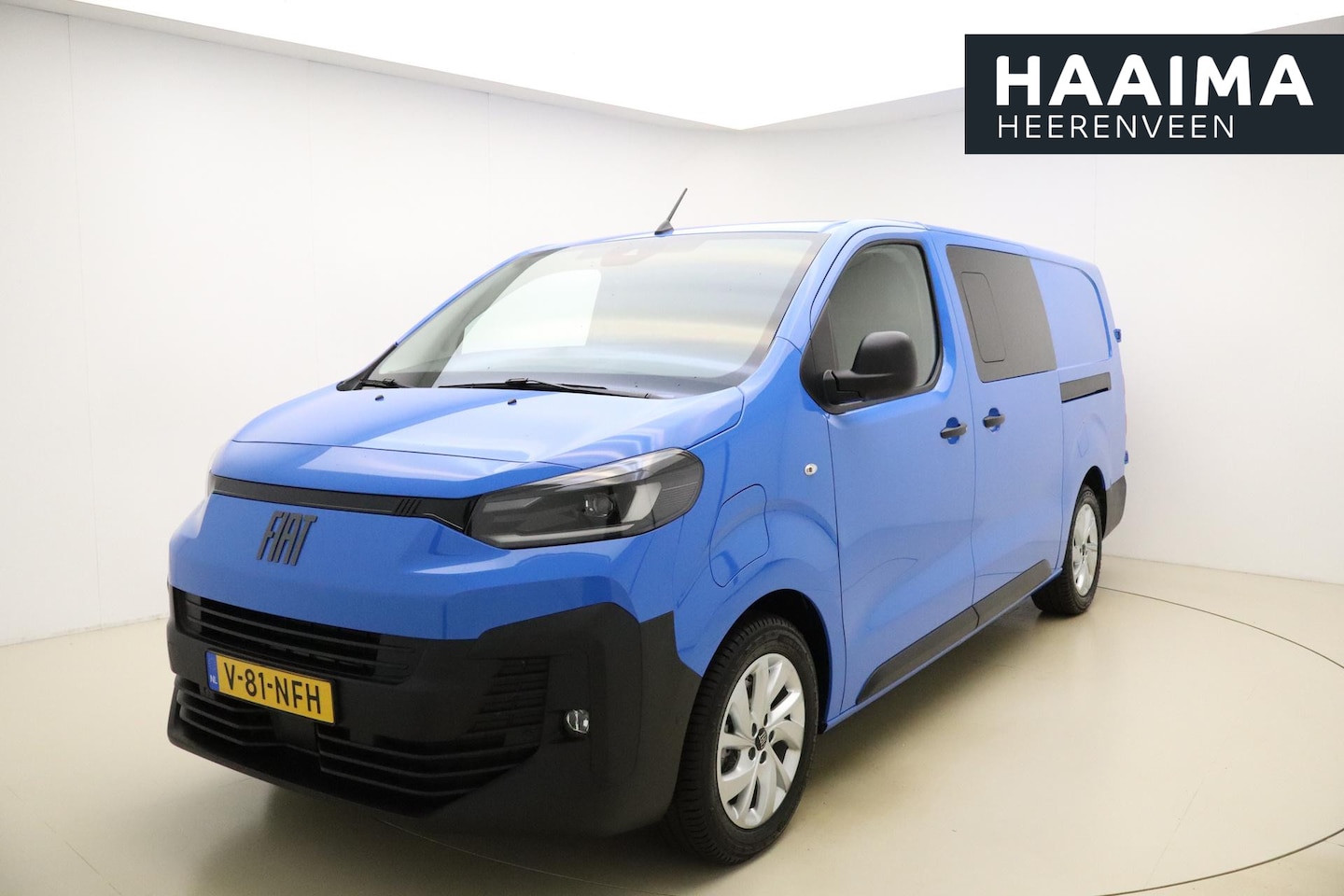 Fiat E-Scudo - L3 75 kWh | Navigatie | Airco | Dubbele schuifdeur | Camera | Vloer + betimmering | 17" LM - AutoWereld.nl