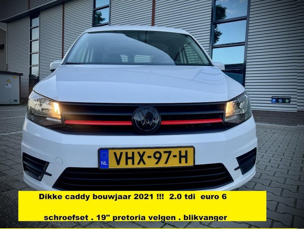 Volkswagen Caddy - Dikke !! 2.0 tdi 2021 !! schroefset pretoria nl auto - AutoWereld.nl